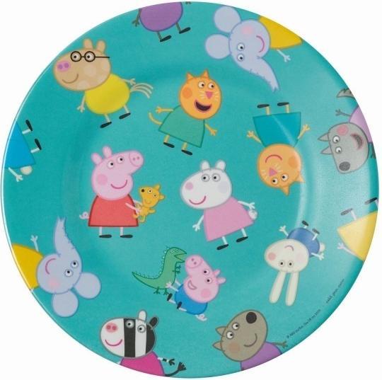 Petit Jour Paris Maison Petit Jour Melamin Teller, Peppa Pig