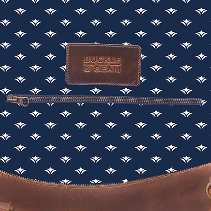 Actual product image Buckle & Seam Weekender Linwood Brown/Dots (37 l, Hand luggage (up to 50 litres))