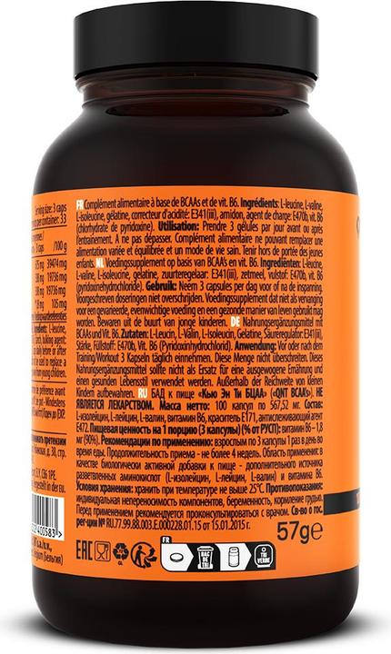 Immagine prodotto QNT Bcaa (100 Pezzo/i, Pillole, 57 g)