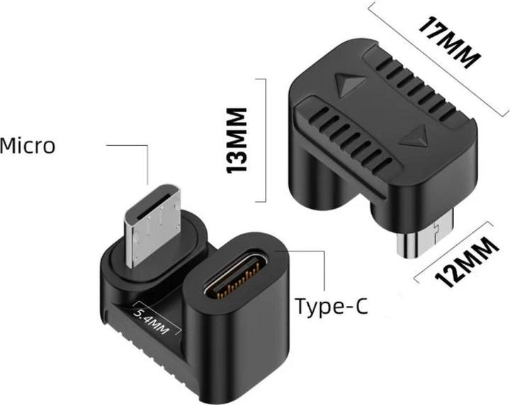 Produktbild PowerGuard Micro USB – USB C Adapter (Micro USB)