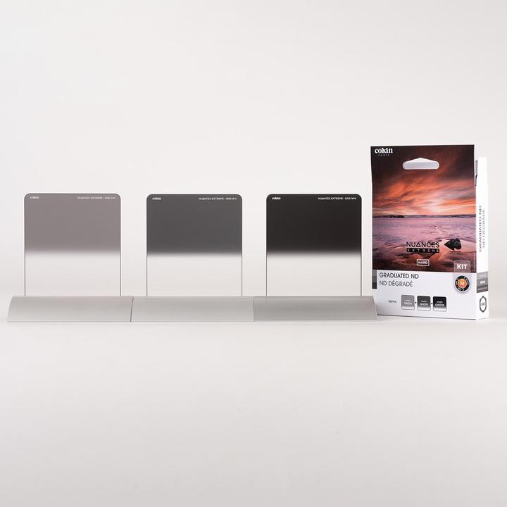 Produktbild Cokin Nuances Verlaufsfilter Kit Hard Extrem (GND4H/8H/16H) (Serie P (M-Size)) (Neuheit) (ND- / Graufilter)