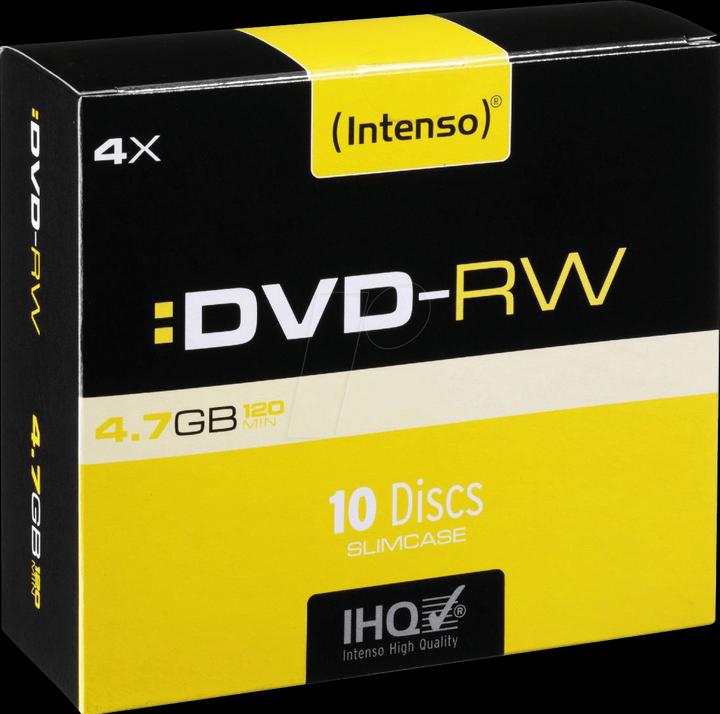 Actual product image Intenso Dvd-Rw (10 x)