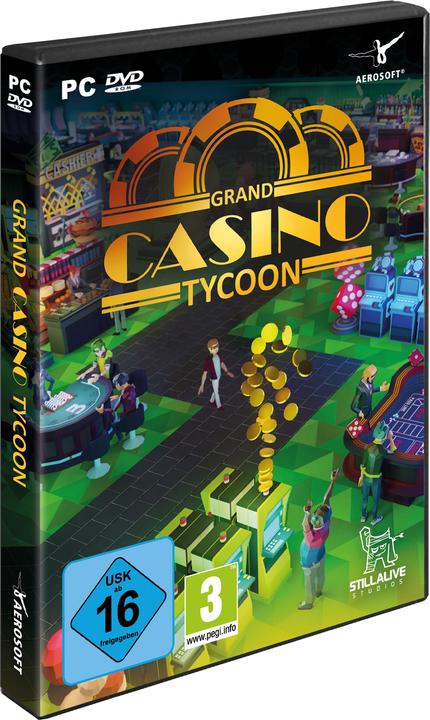 Actual product image Aerosoft Grand Casino Tycoon (PC, DE)
