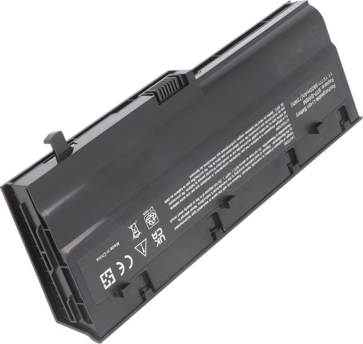 Produktbild AccuCell Akku passend für BTP-BWBM, BTP-BVBM, BTP-BYBM (6 Zellen, 6600 mAh)