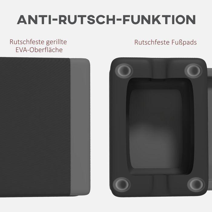 Actual product image Swisshandel24 Fitness-Stepper, 10,5/15,5/20,5cm Höhenverstellbare Steppbrett für Zuhause, Grau