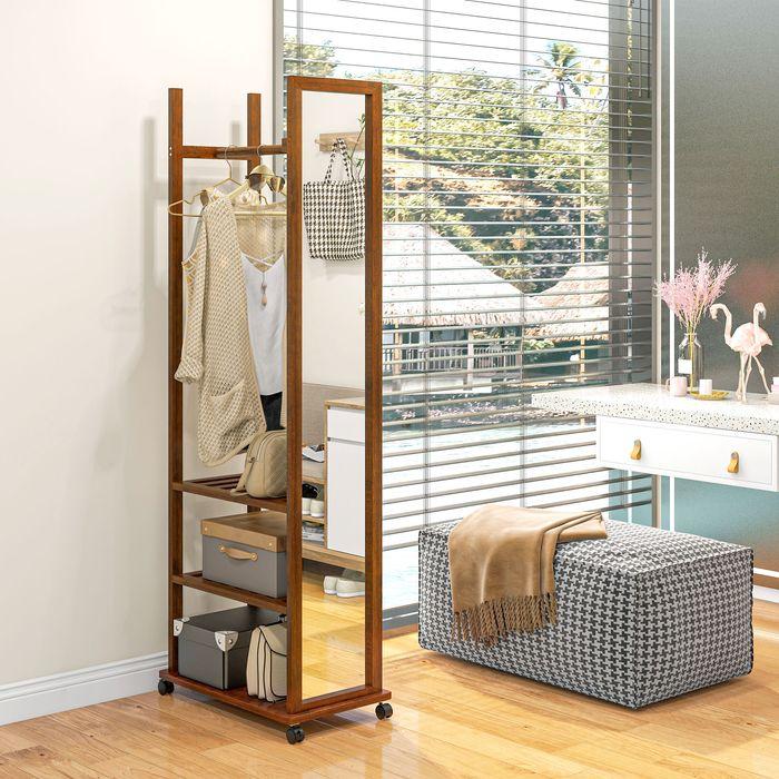 Immagine prodotto Swisshandel24 Specchio in piedi (60 x 36 x 170 cm)