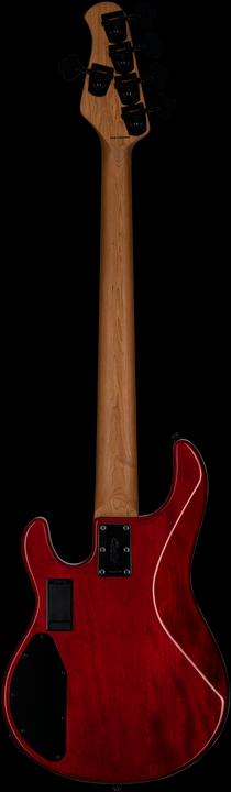 Actual product image Bassgitarre, StingRay RAY35HH, Spalted Maple, Blood Orange Burst (Electric guitar)