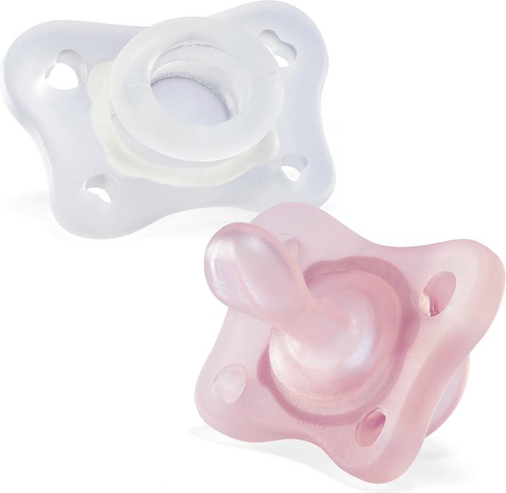 Image du produit Chicco Sucette physiologique PHYSIO FORMA SOFT mini Silikon GIRL 0-2m (2 x, jusqu'à 24 M.)