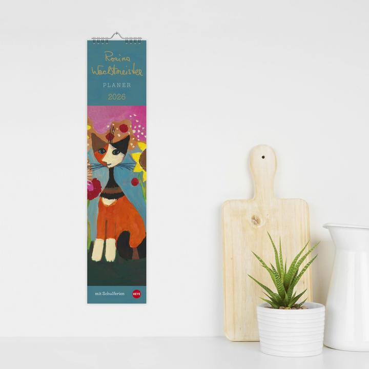 Produktbild Rosina Wachtmeister Langplaner 2026 (11 x 49 cm, Harter Einband, Deutsch)