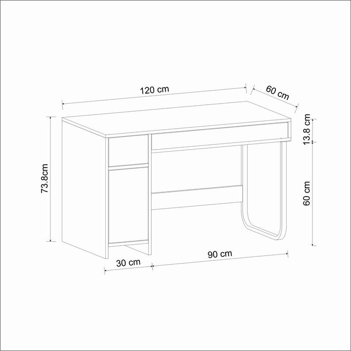 Image du produit Homitis Asil Study Desk