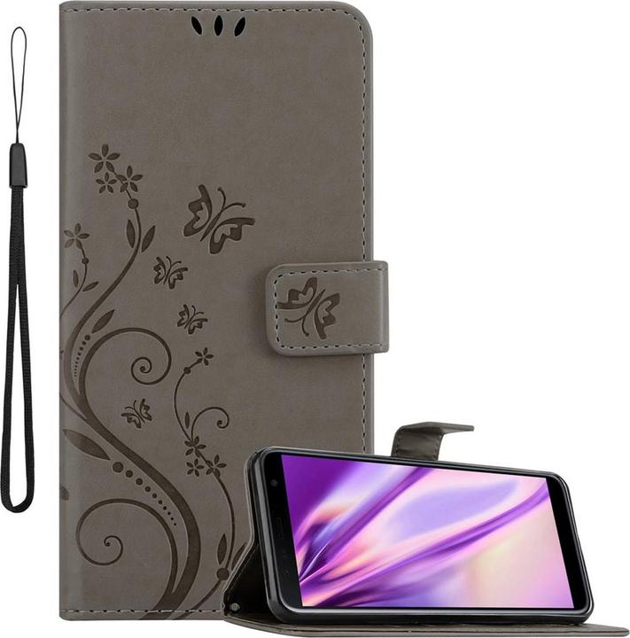 Image du produit Cadorabo Couverture du livre de fleurs (Samsung Galaxy J6+)