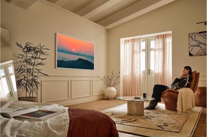 Produktbild Samsung QE85LS03FW (85", The Frame Pro, LED, NeoQLED, 4K, 2025)
