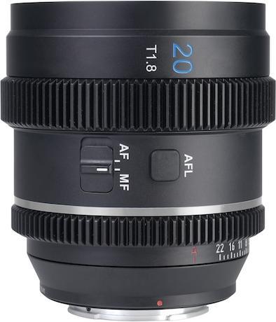 Image du produit Sirui 20AF133X-MN 20mm AF Anamorphic Objektiv (MFT-Mount, Neutral Flare) (Monture C, APS-C / DX)