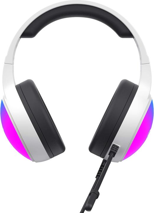 Produktbild Havit - Gaming Headphones (H2043U) - with Microphone, 50mm Speaker, USB, 2.1m - White (Kabelgebunden)
