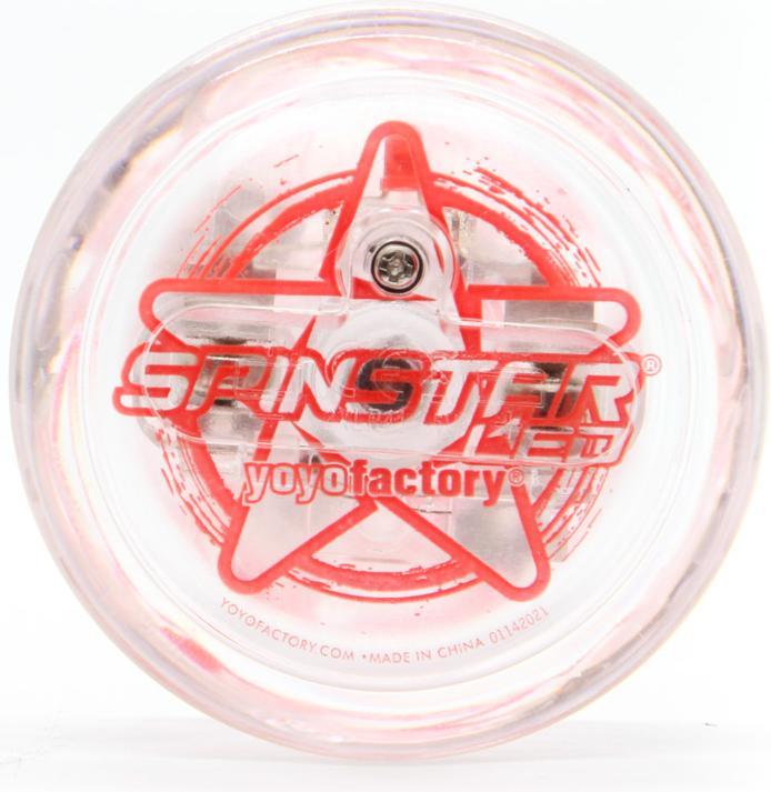 Image du produit Yoyo LED Spinstar rouge, claire