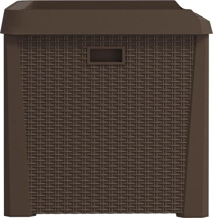 Produktbild VidaXL Gartentruhe Braun 125 L PP,Farbe: Braun,Material: 100