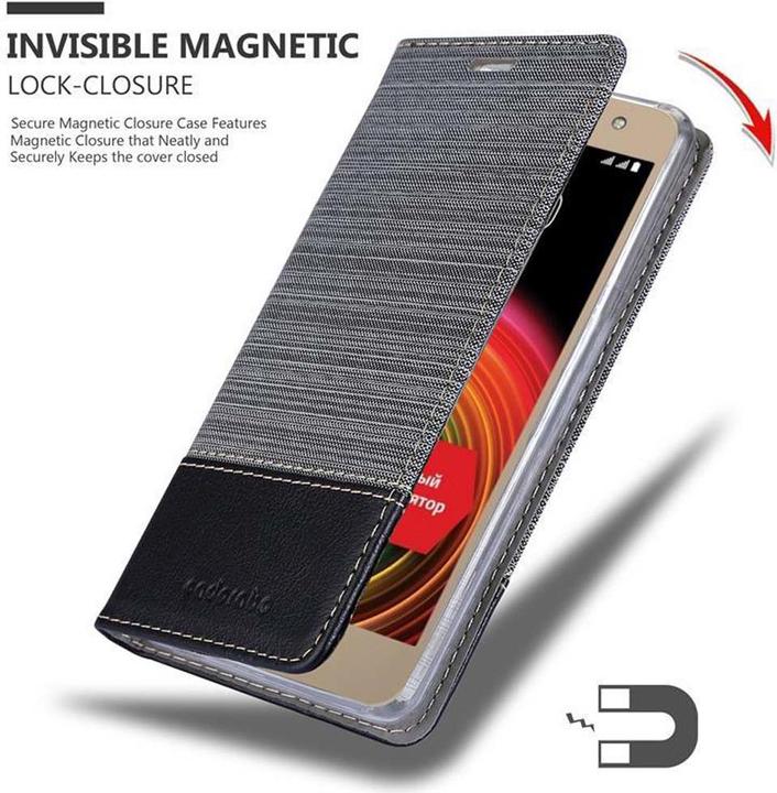 Actual product image Cadorabo Book Jeans Optics Cover (LG X Power 2)