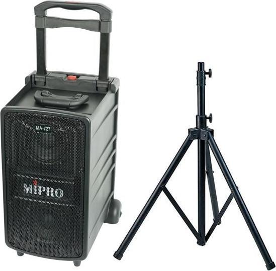 Produktbild Mipro MA-727 mit 1-Kanal Empfangsmodul und Stativ (Aktiv)