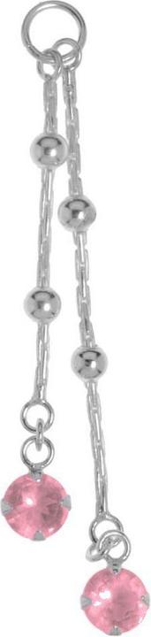 Immagine prodotto Bijouteria Piercing pendente (Vetro (di orologio), Argento 925)