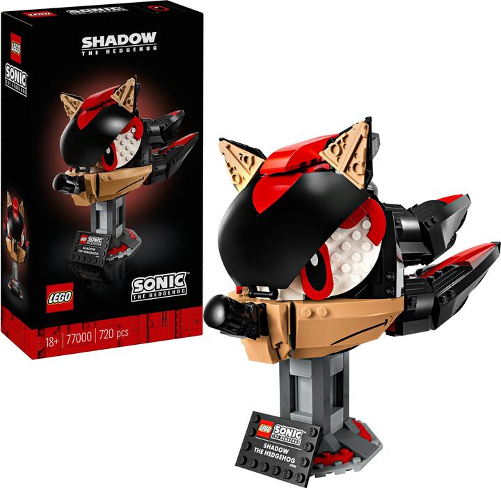 Image du produit LEGO Shadow the Hedgehog (7700, LEGO Sonic, LEGO difficiles à trouver)