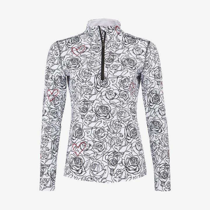 Head Rebels Allover Midlayer Women White