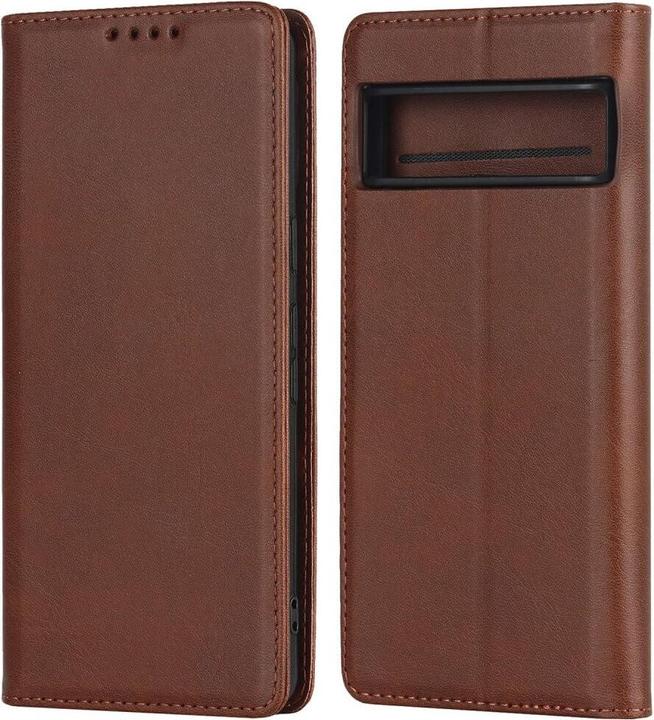 Cover-Discount Google Pixel 7 - Stand Flip Case Cover brown (Google Pixel 7)