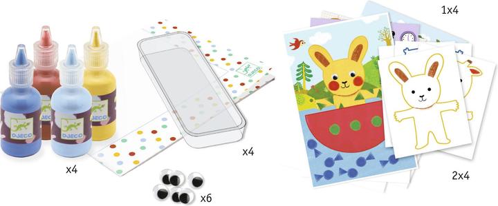 Produktbild Djeco Malen mit Schwamm Doudou