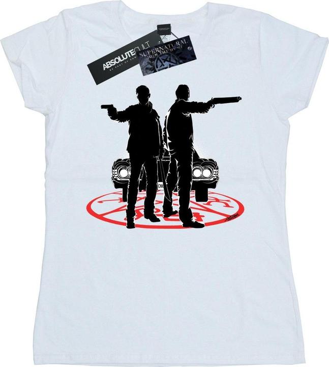 Supernatural Sam And Dean Silhouette TShirt (XXL)