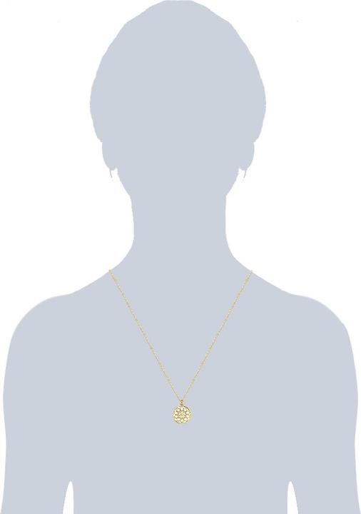 Image du produit Lulu & Jane Alliage métallique pour femme orné de cristaux Swarovski® or jaune 65,0 cm - 29217 (Alliage métallique, 65 cm)