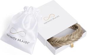 Actual product image Infinity Braids Fishtail Braid Jolie Satin Caramel (Eyelashes applicator)