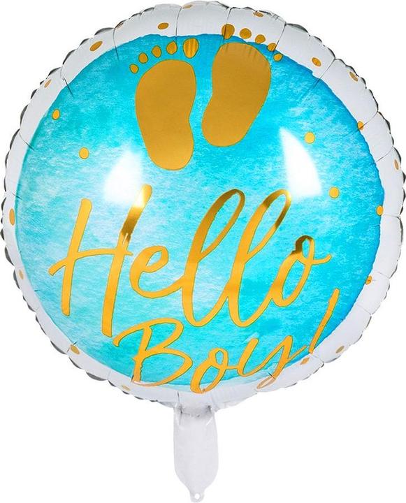 Produktbild Boland Folienballon Hello Boy! Ø45cm (1 x)