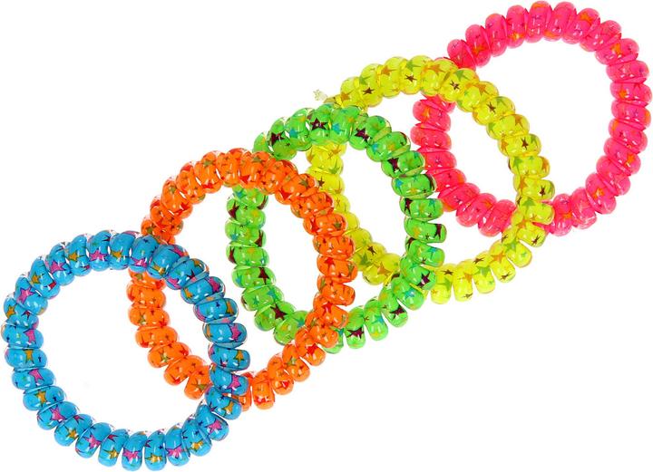 Armband Neon mit Sternen (10 cm)