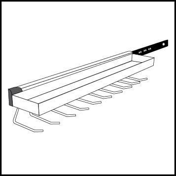Produktbild Express Möbel Krawattenhalter