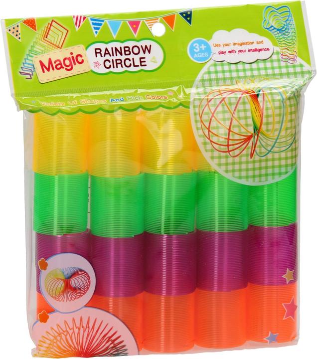 Actual product image Rainbow trap feather, 20 pieces
