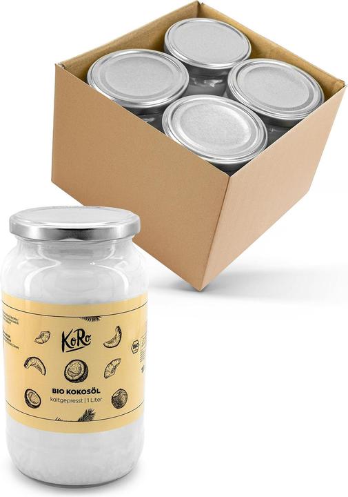 Produktbild KoRo Bio Kokosöl, unraffiniert (6000 ml)