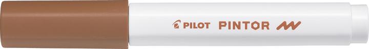 Actual product image Pilot Pintor fine (Brown, White, 1 mm, 1 x)