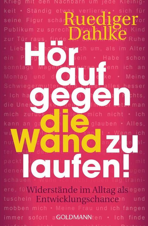 Produktbild Hör auf gegen die Wand zu laufen! (Deutsch, Ruediger Dahlke, 2017)