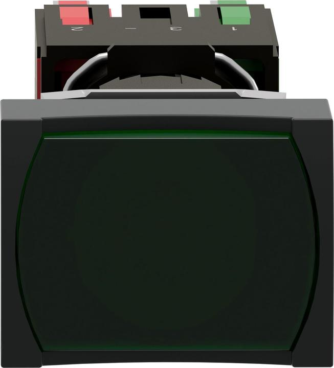 Actual product image Schneider Electric Illuminated push-button, green Ř 16, flat, o. XB6DW3B5B