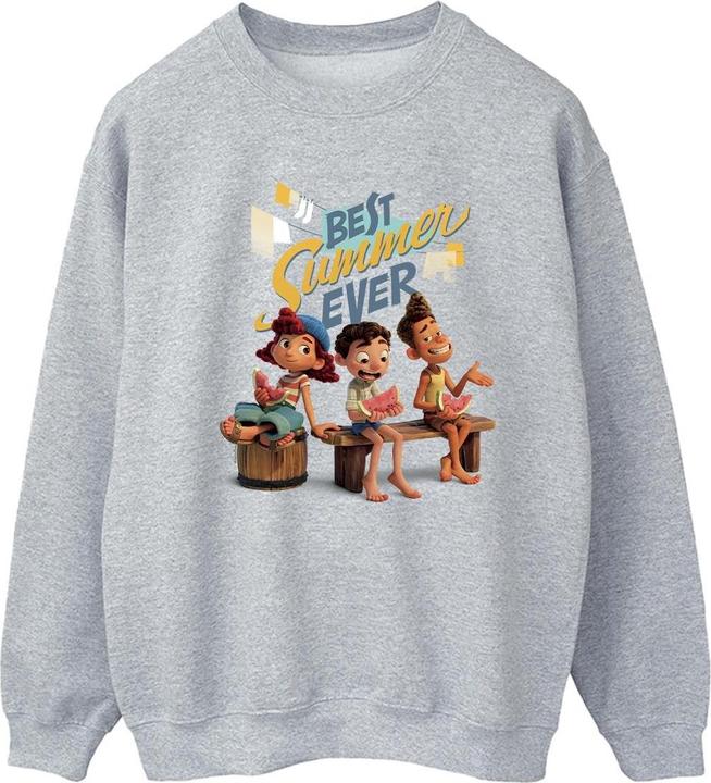Actual product image Disney Mens Luca Best Summer Ever Sweatshirt (XXL)