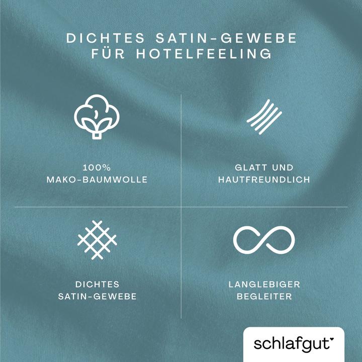 Produktbild schlafgut Woven Satin (Duvetbezug, 40 x 80 cm)