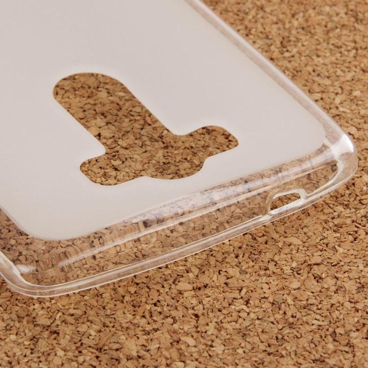 Produktbild König Design Ultra Dünn Schutzhülle Handytasche Etuis TPU für Handy LG Electronics G3 S Transparent Matt (LG G3 Stylus)