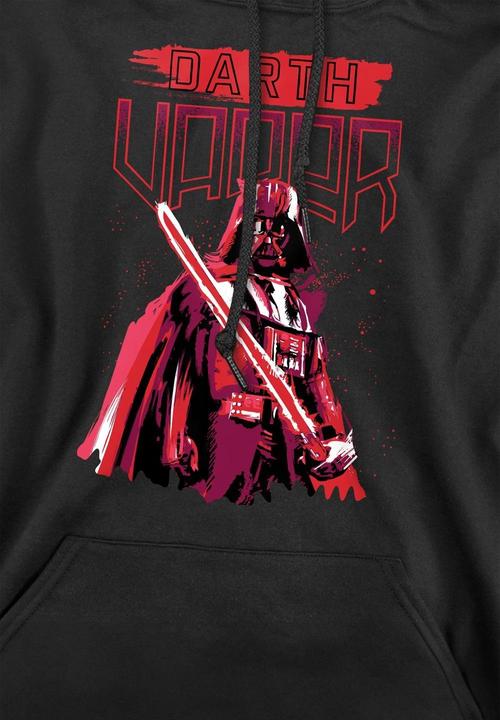 Immagine prodotto Star Wars Felpa con Cappuccio Darth Vader Verniciato Uomo (L)
