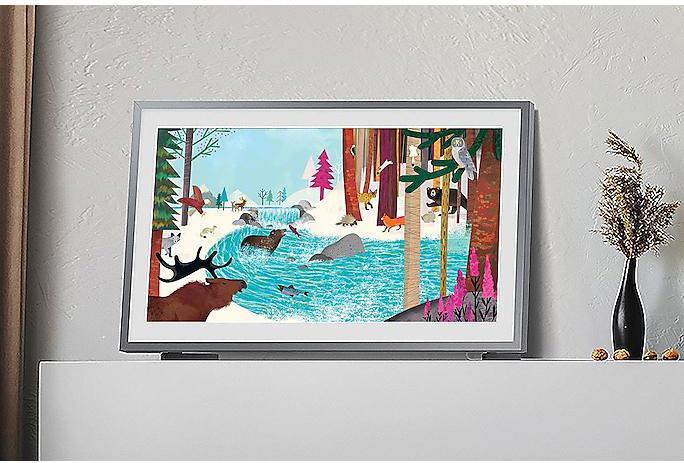 Actual product image Samsung The Frame QE32LS03BBU (32", LS03B, QLED, Full HD, 2022)