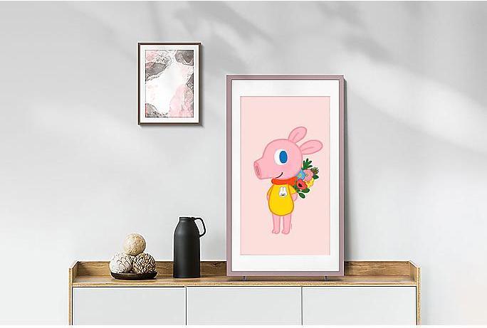 Actual product image Samsung The Frame QE32LS03BBU (32", LS03B, QLED, Full HD, 2022)