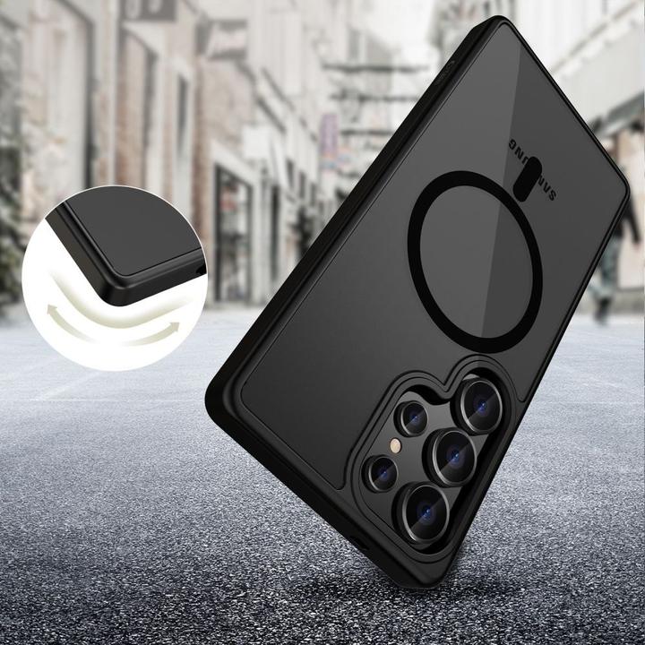 Produktbild Tech-Protect MagMat MagSafe Case for Samsung Galaxy S25 Ultra - Black (Samsung Galaxy S25 Ultra)
