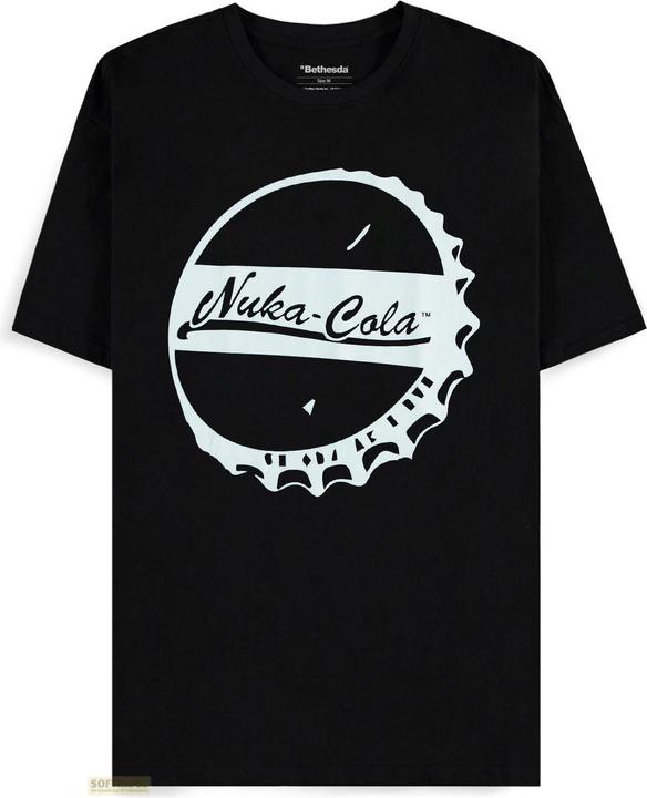 Difuzed Fallout - Black Nuka-Cola - Men's Short Sleeved T-shirt - M (M)