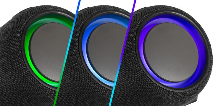 Image du produit Technaxx Haut-parleur Bluetooth® MusicMan LED SoundBlaster BT X56 (4 h, Fonctionnement sur batterie)
