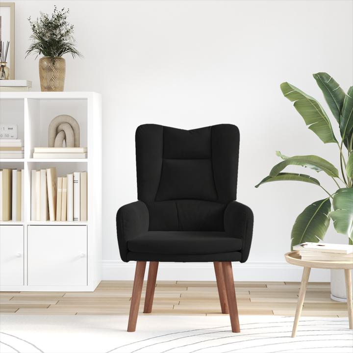 Produktbild VidaXL Relaxsessel Schwarz Samt