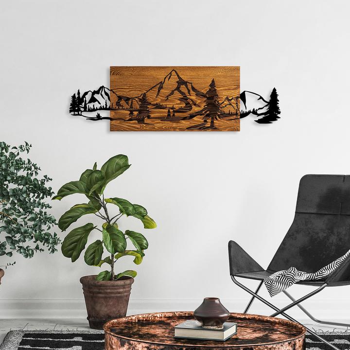 Actual product image Wallxpert Mountain Pine (30 x 95 cm)
