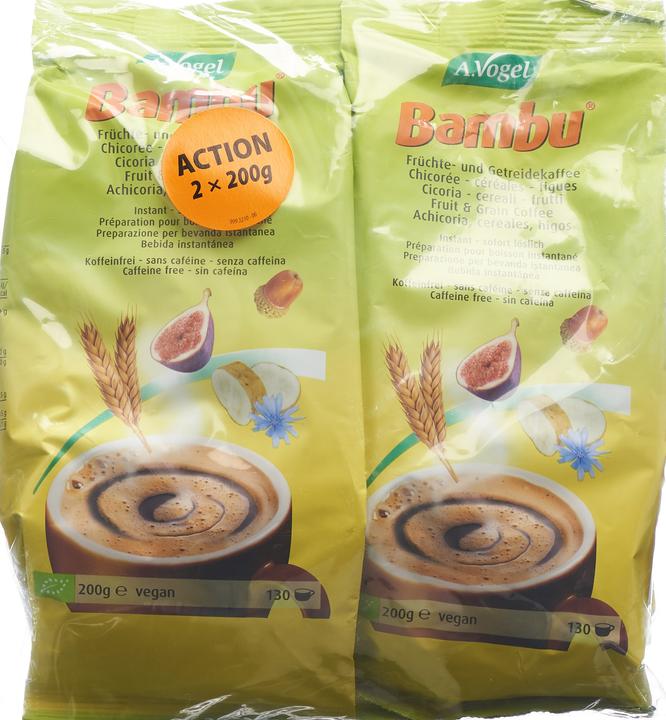 Image du produit A. Vogel A. Sac de recharge pour café Bambu Fruit and Grain DUOPACK (200 g)